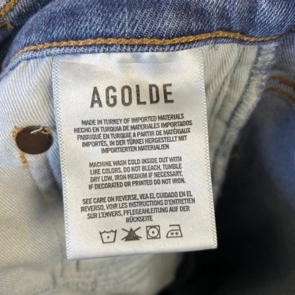 Agolde Sophie Ankle Jean In Pentacle - Picture 8 of 11